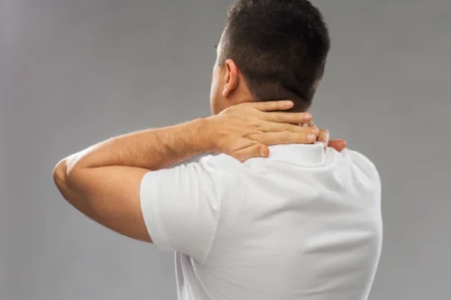 man taking muscle relaxers for his neck wonders if they're addictive